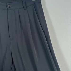 Olivaceousla Harris Pocketed Trousers - Dark Grey